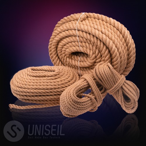 Juteseil 6mm bis 60mm tau - 6mm,