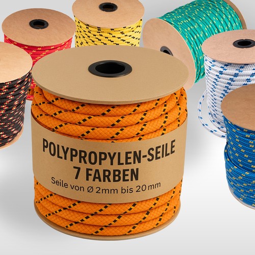 6mm farben polypropylen - 7,