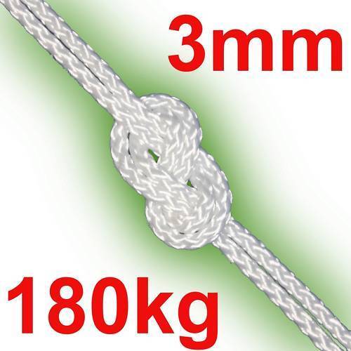 3mm leine pes seil reepschnur - pes-seil,
