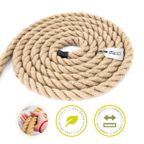Juteseil 60mm seil seile - juteseil, 6-60mm
